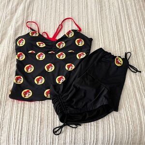 Buc-ee’s reversible two piece swimsuit